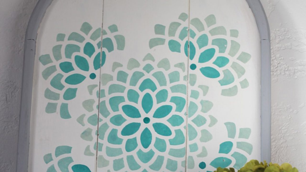 Tutorial: how to stencil walls, tips and tricks for wall stenciling