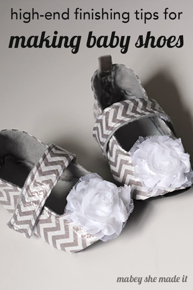 The Secret to Professional Baby Shoes • Mabey She Made It