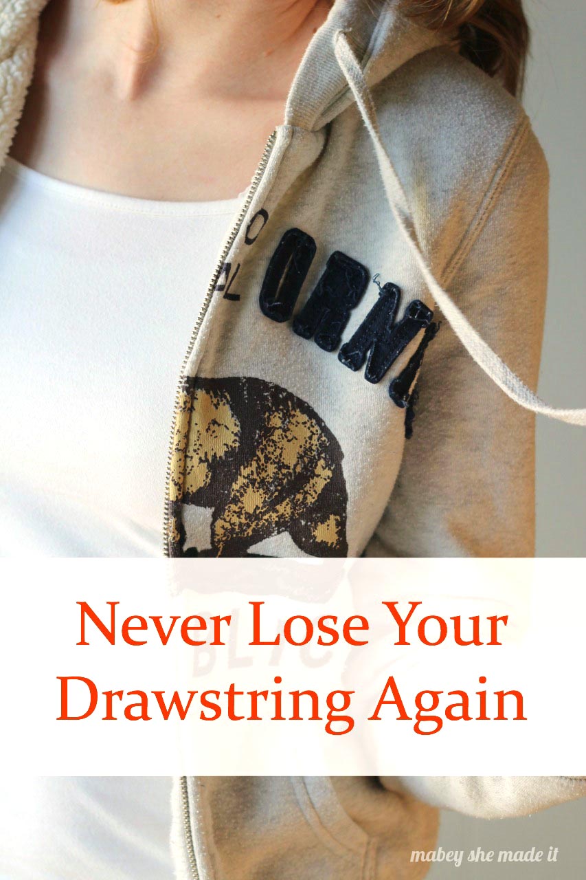 How to Fix a Drawstring on Sweatpants 